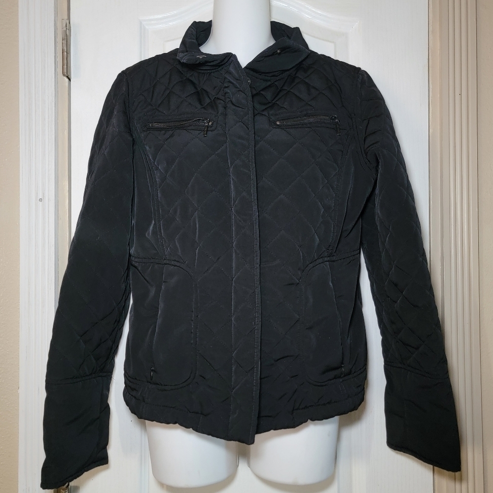 Calvin Klein Women's Black Quilted Puffer Jacket